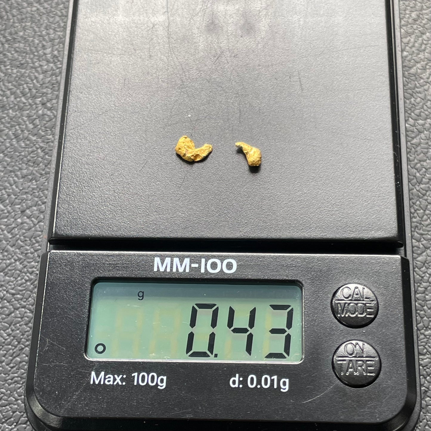 0.43 grams Natural Gold Nuggets