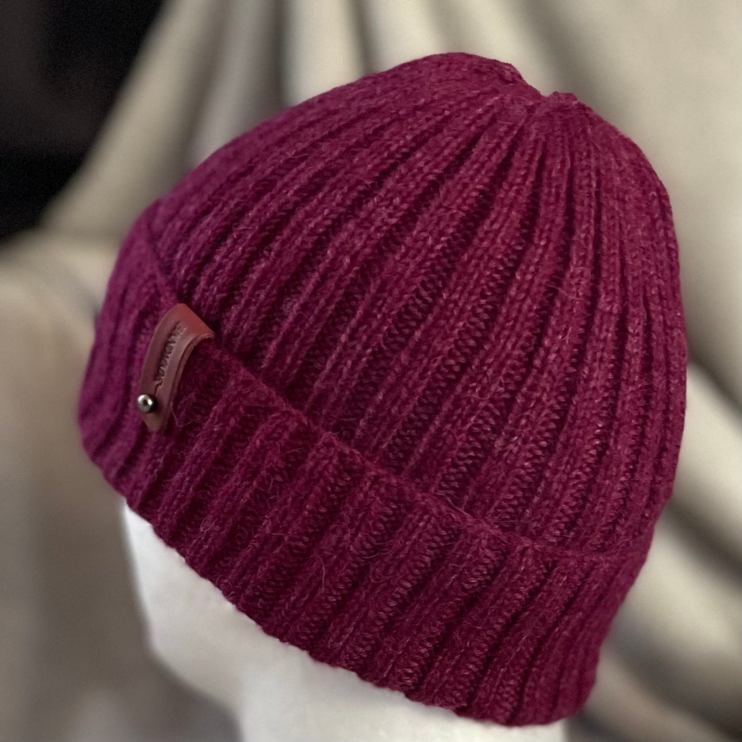 Cosy Comfort Classic Rib Hand Knitted Beanie