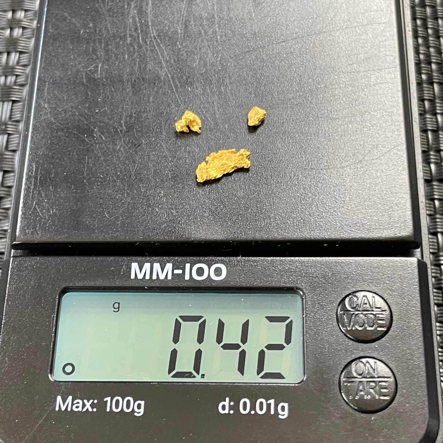 0.42 grams Natural Gold Nuggets
