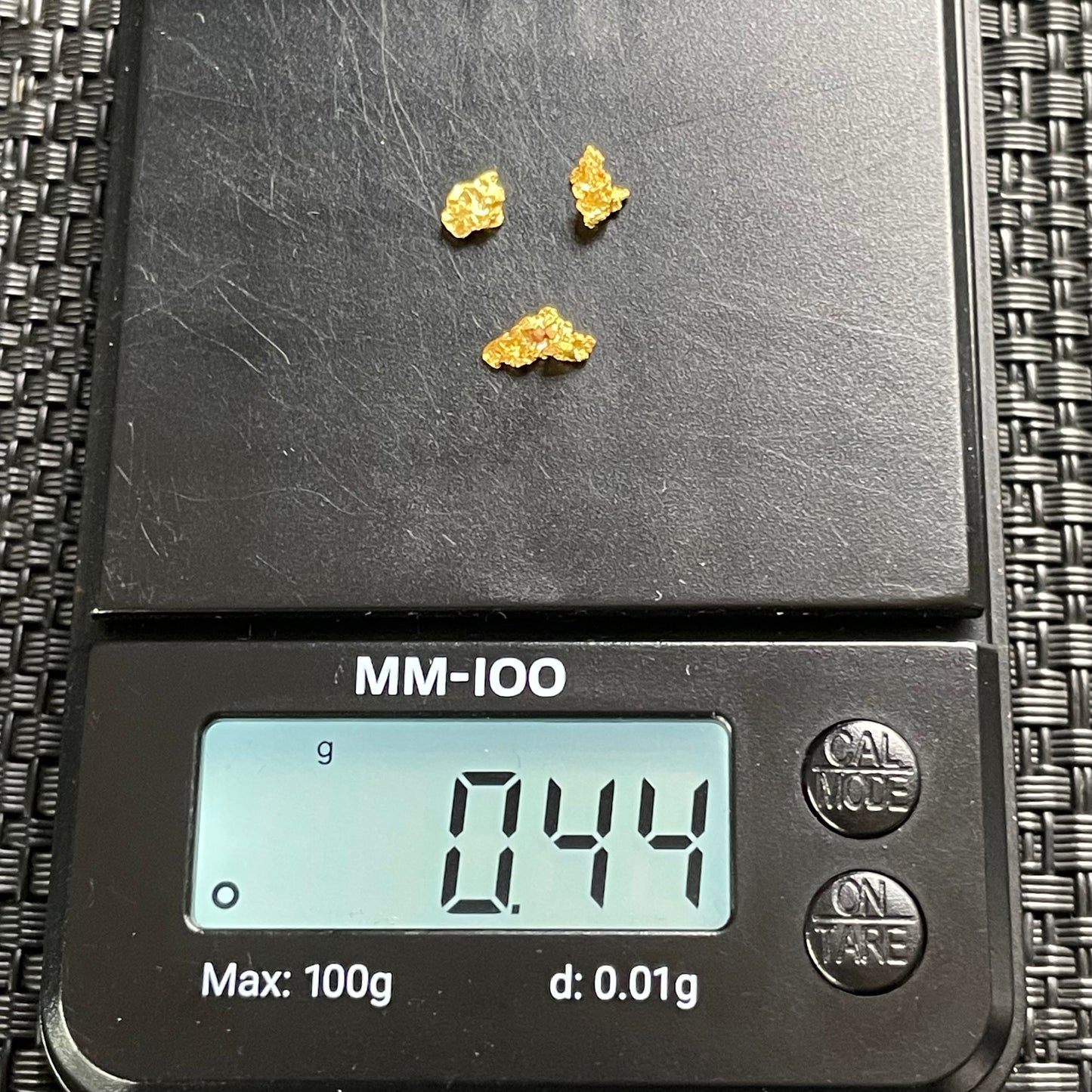 0.44 grams Natural Gold Nuggets