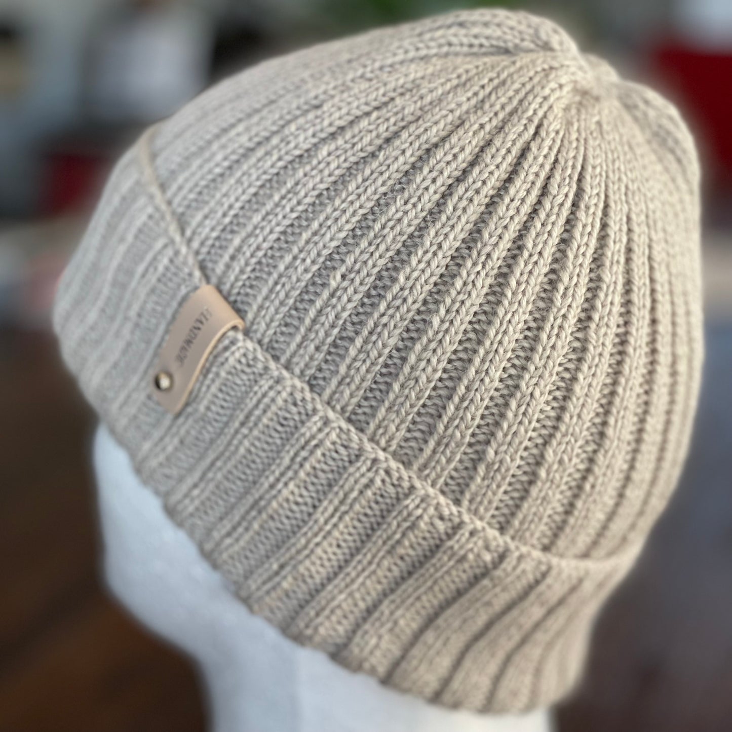 Arcadia Classic Rib Hand Knitted Beanie