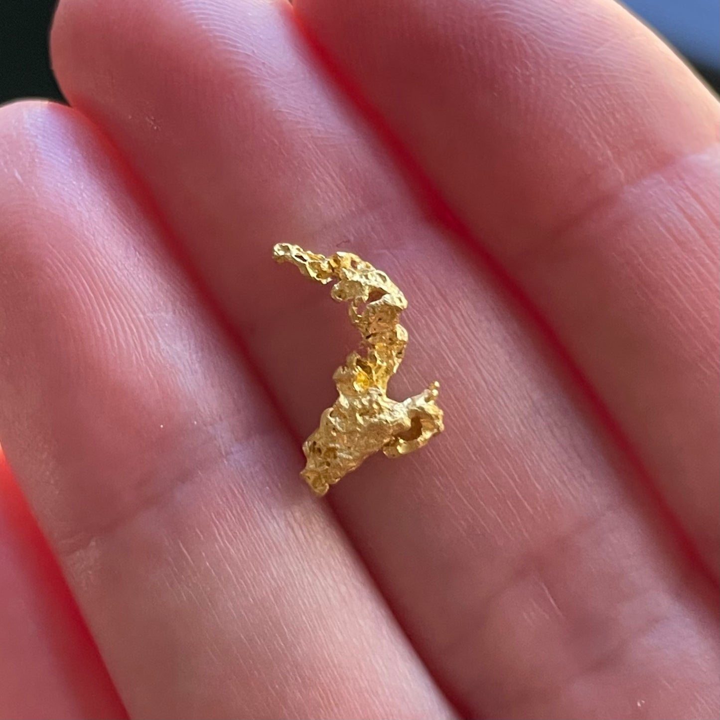 1.08 Gram Natural Gold Nugget
