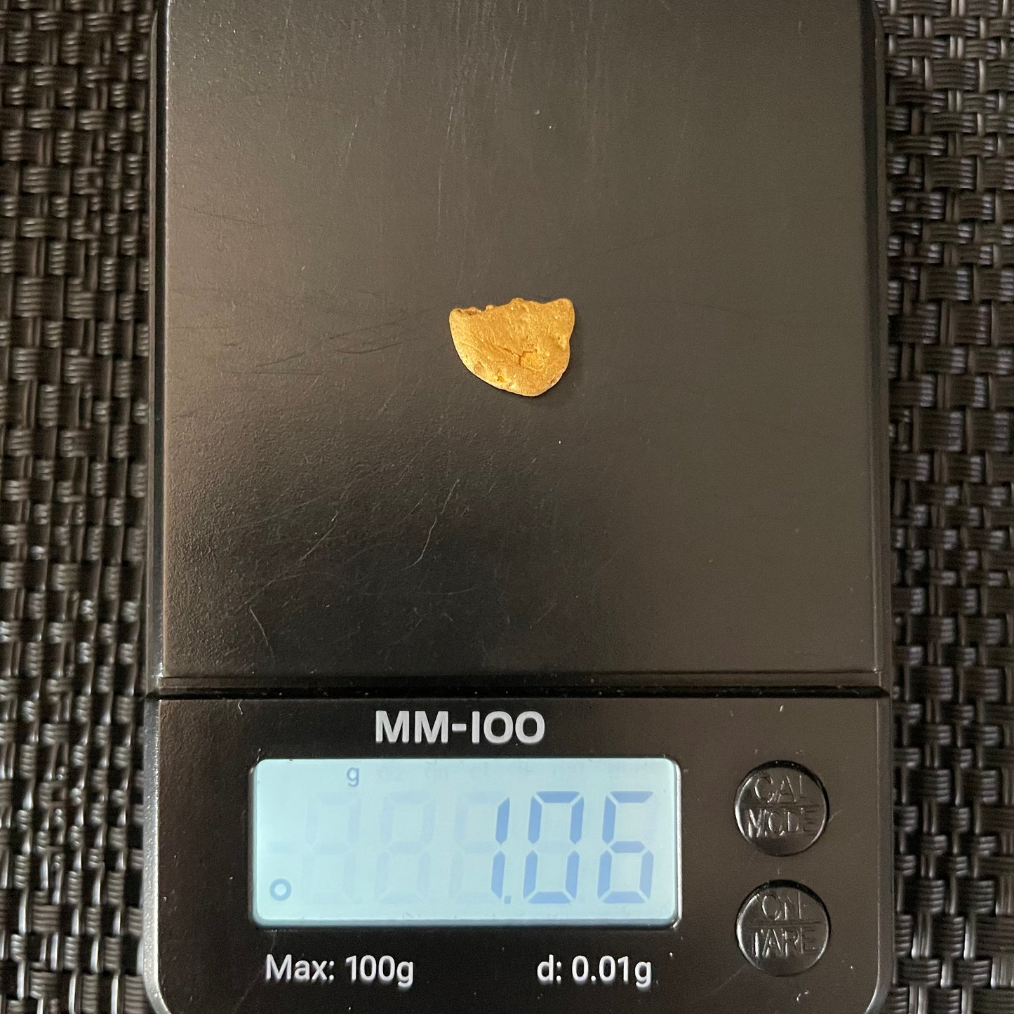 1.06 Gram Natural Gold Nugget
