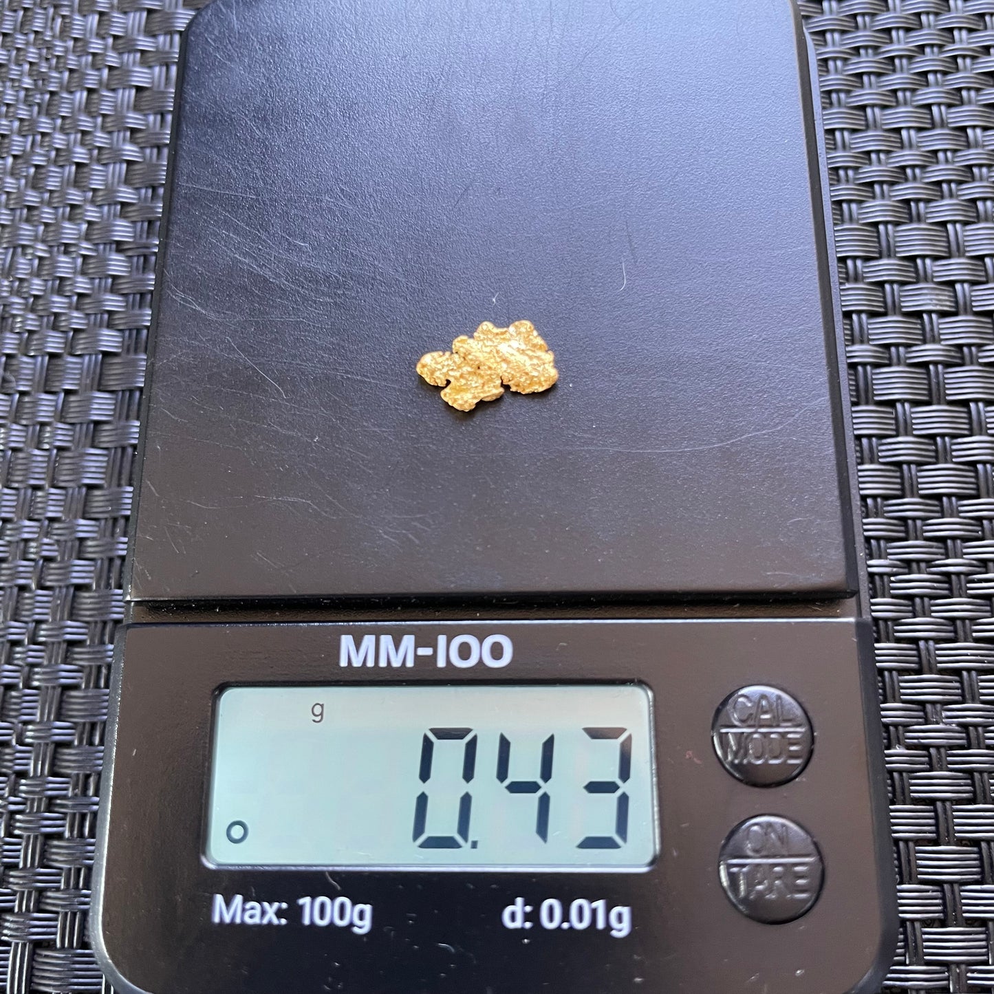 0.43Gram Natural Gold Nugget