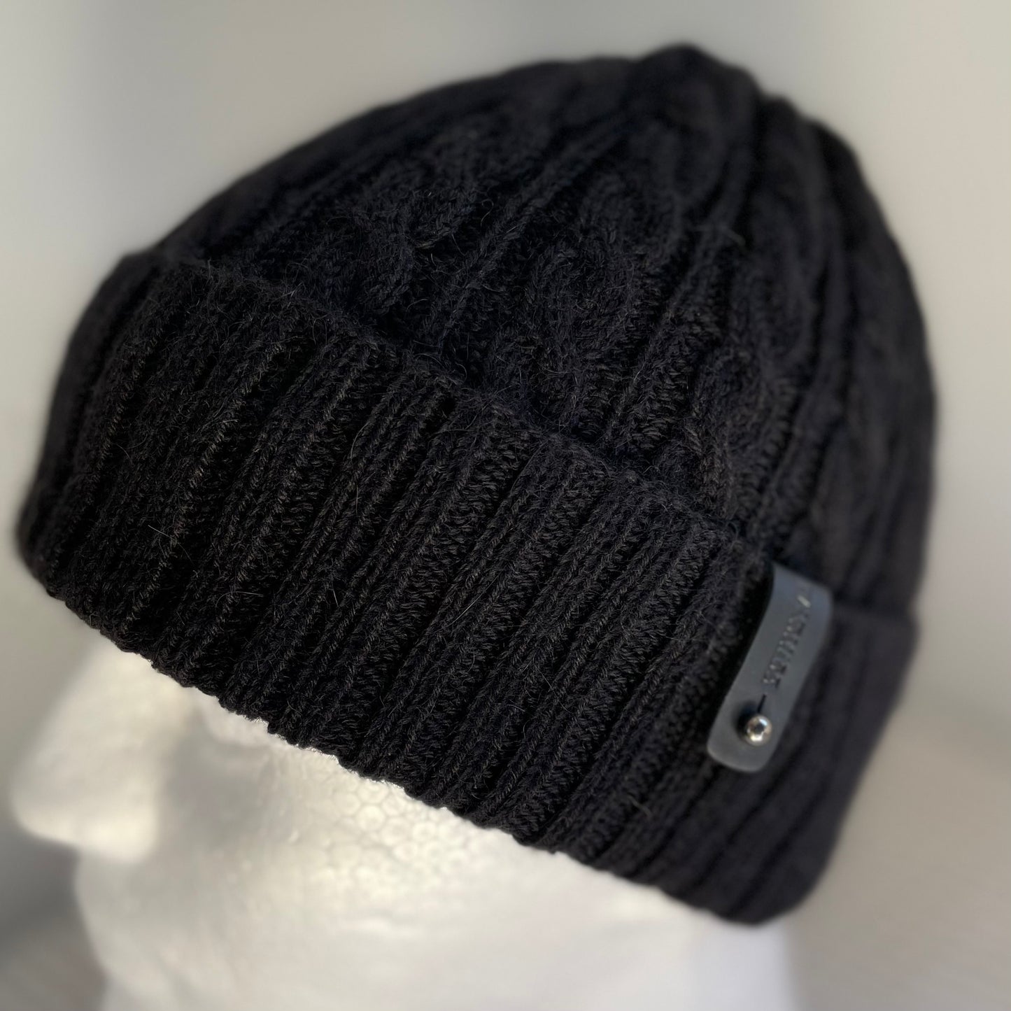 Nord Cable Pattern Hand Knitted Beanie