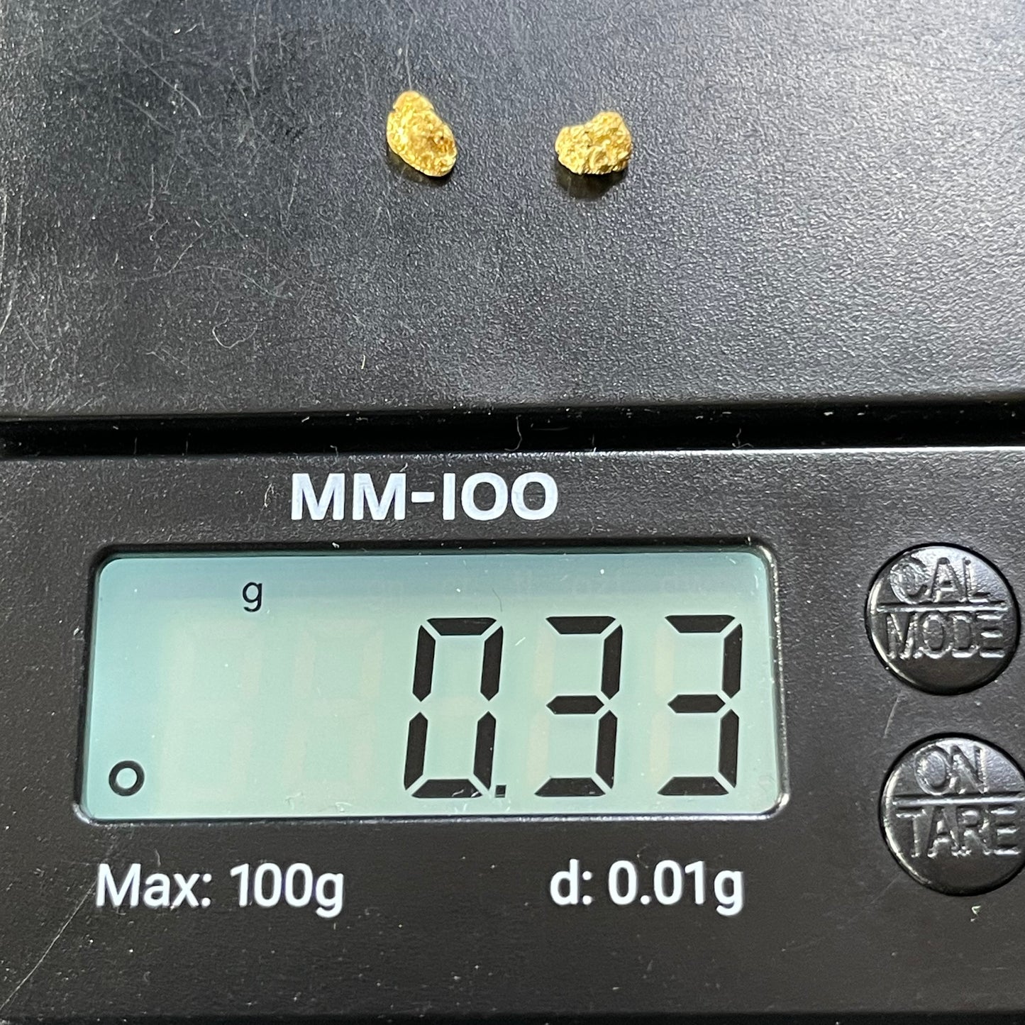 0.33 grams Natural Gold Nuggets