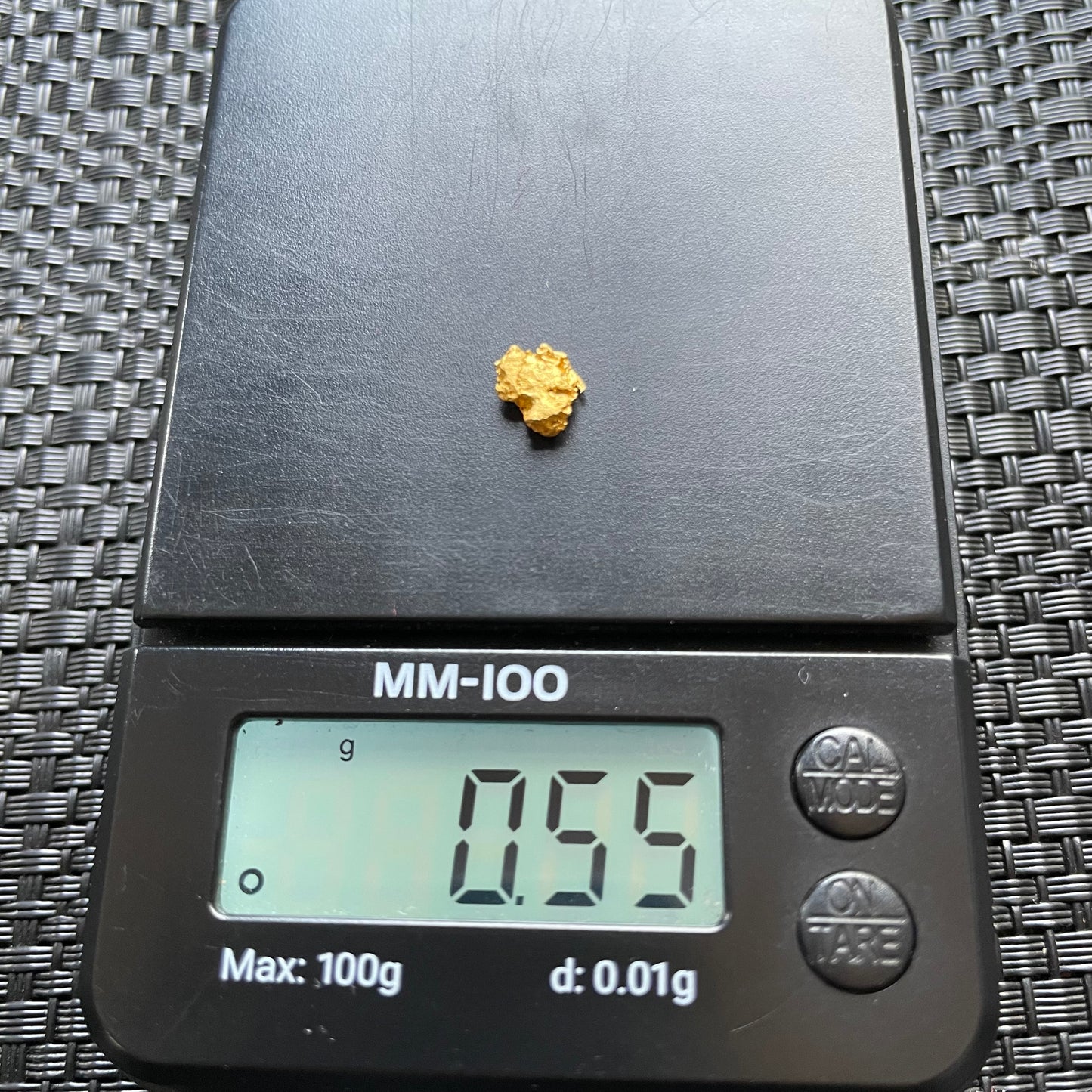 0.55 Gram Natural Gold Nugget