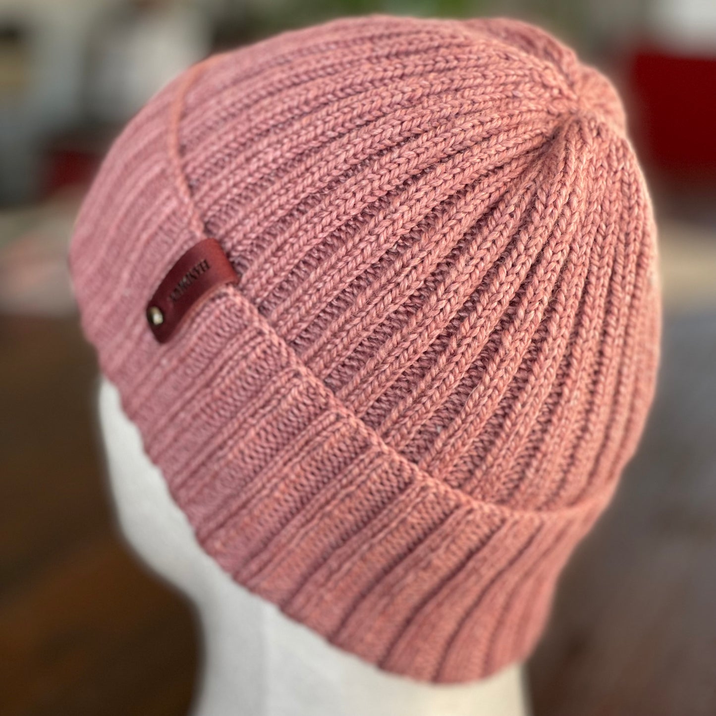 Arcadia Classic Rib Hand Knitted Beanie