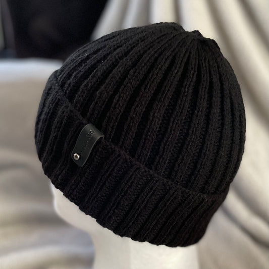 Carnival Classic Rib Hand Knitted Men's Beanie