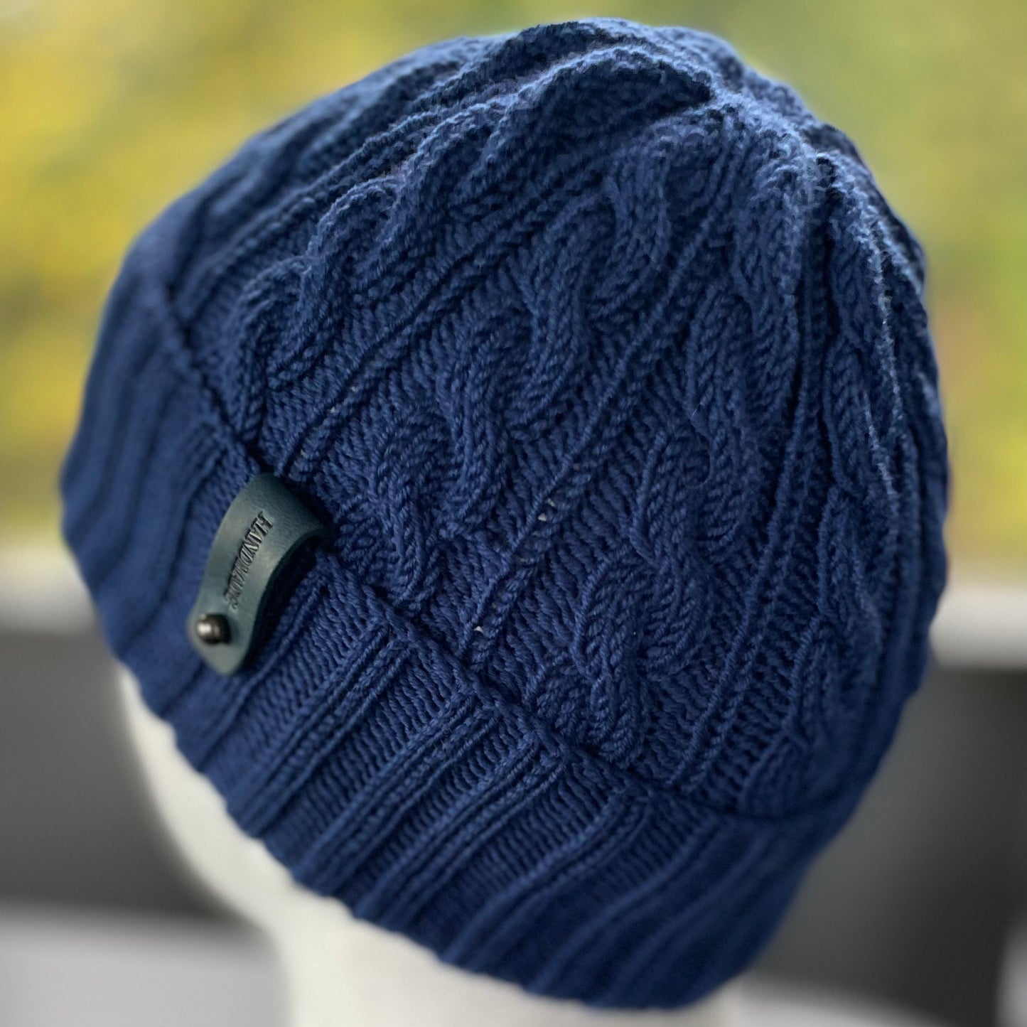 Essence Merino Cable Pattern Baby Beanie - Junior