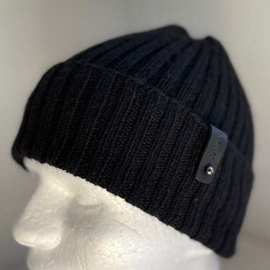 Nord Classic Rib Hand Knitted Men's Beanie