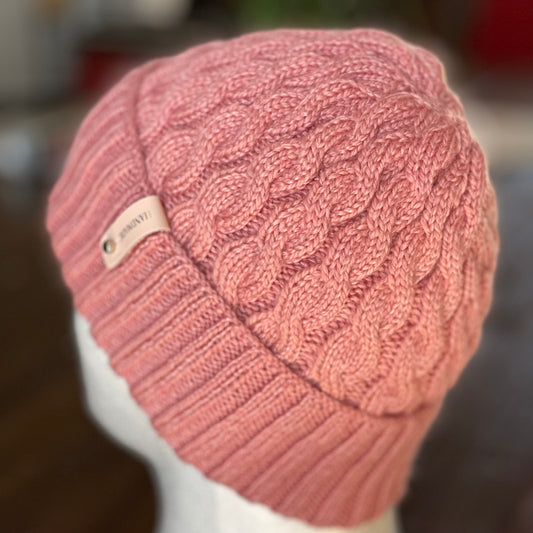 Arcadia Classic Cable Hand Knitted Beanie