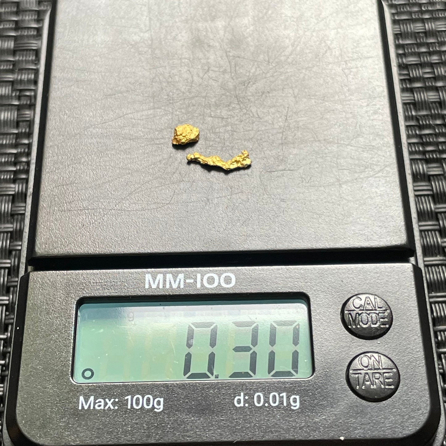 Natural 0.30 gram Hand Prospected West Australian Gold Nuggets