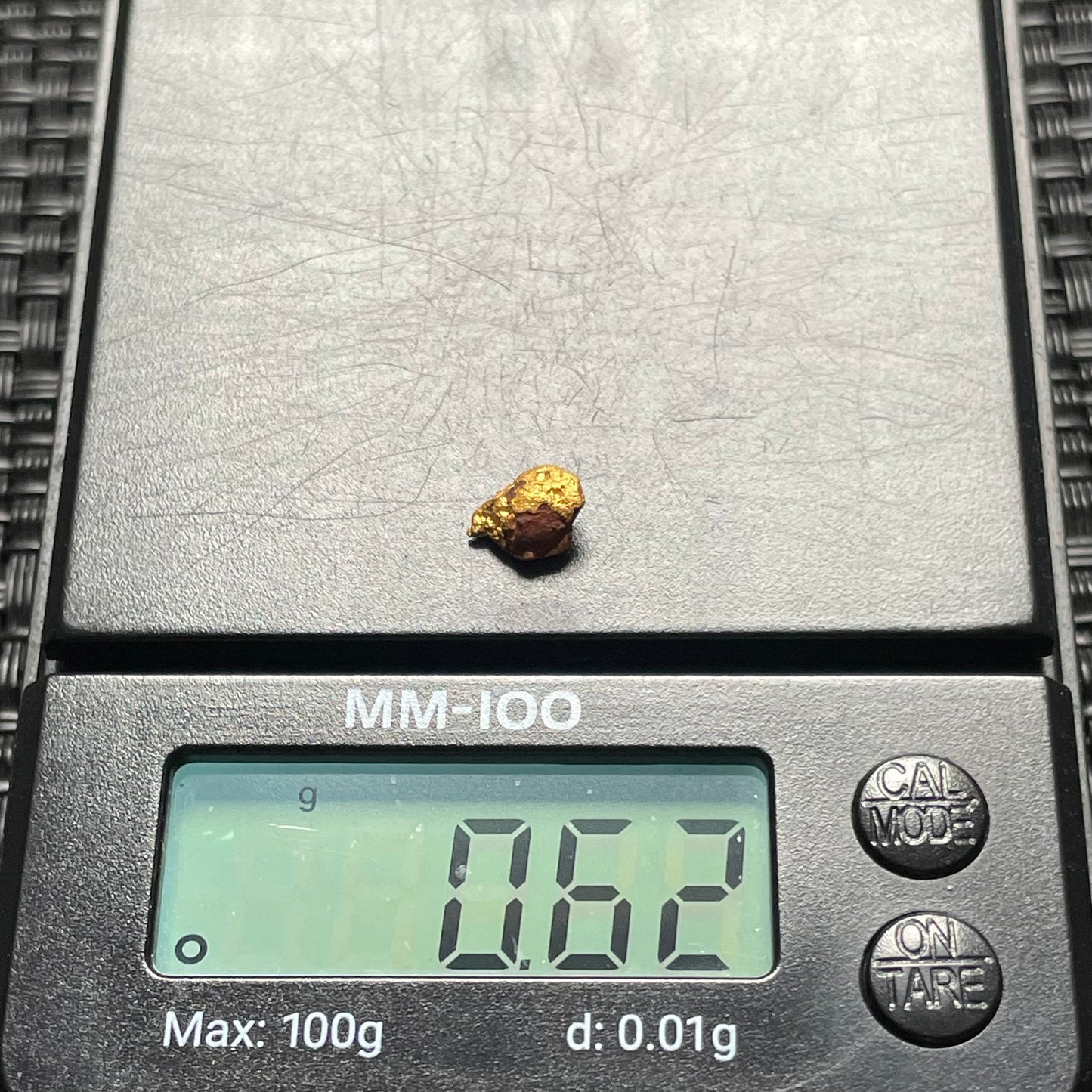Natural 0.62 gram Hand Prospected West Australian Gold Nugget