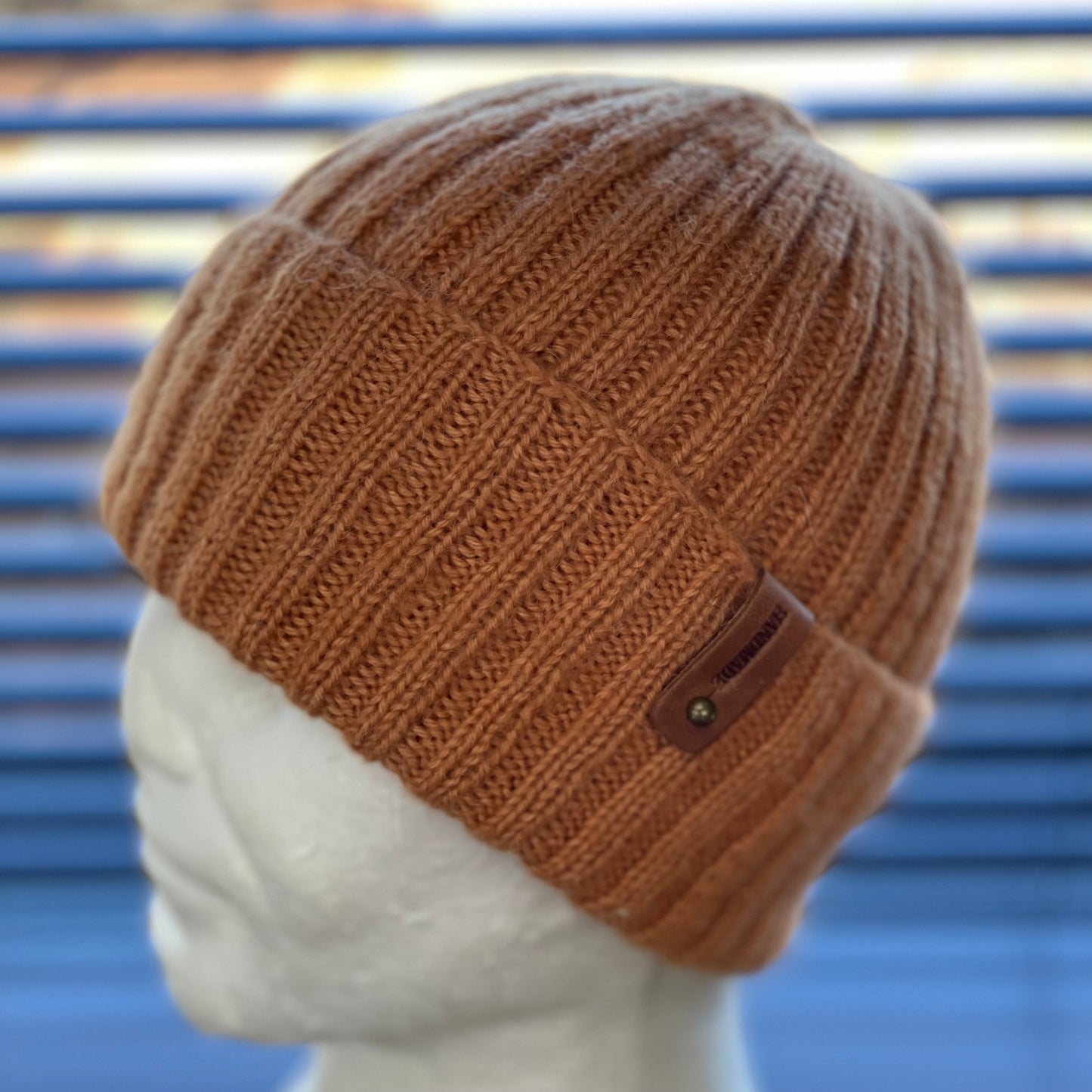 Cosy Comfort Classic Rib Hand Knitted Beanie