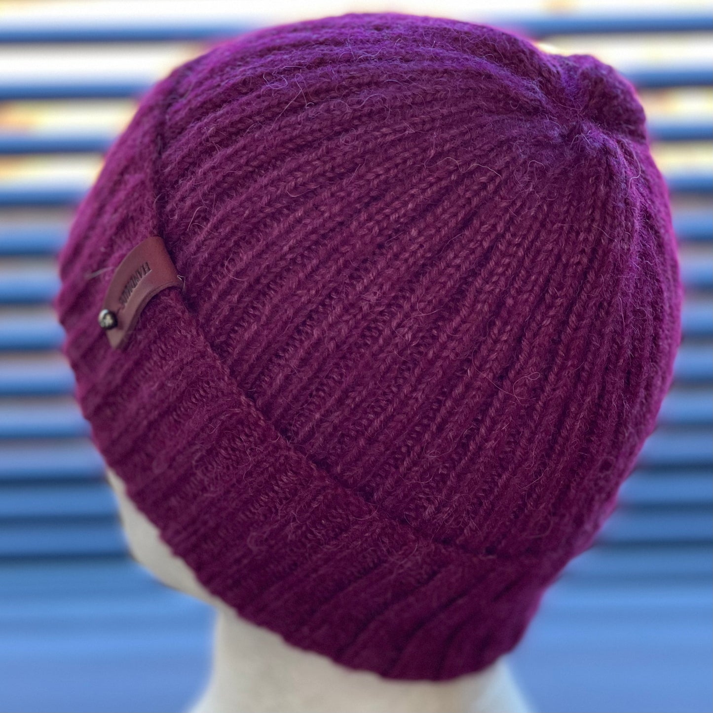 Cosy Comfort Classic Rib Hand Knitted Beanie