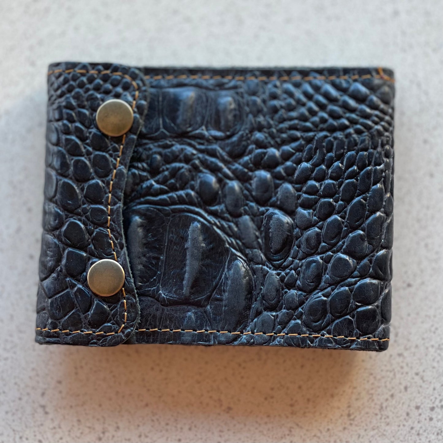 Hand Crafted Leather Wallet - Black