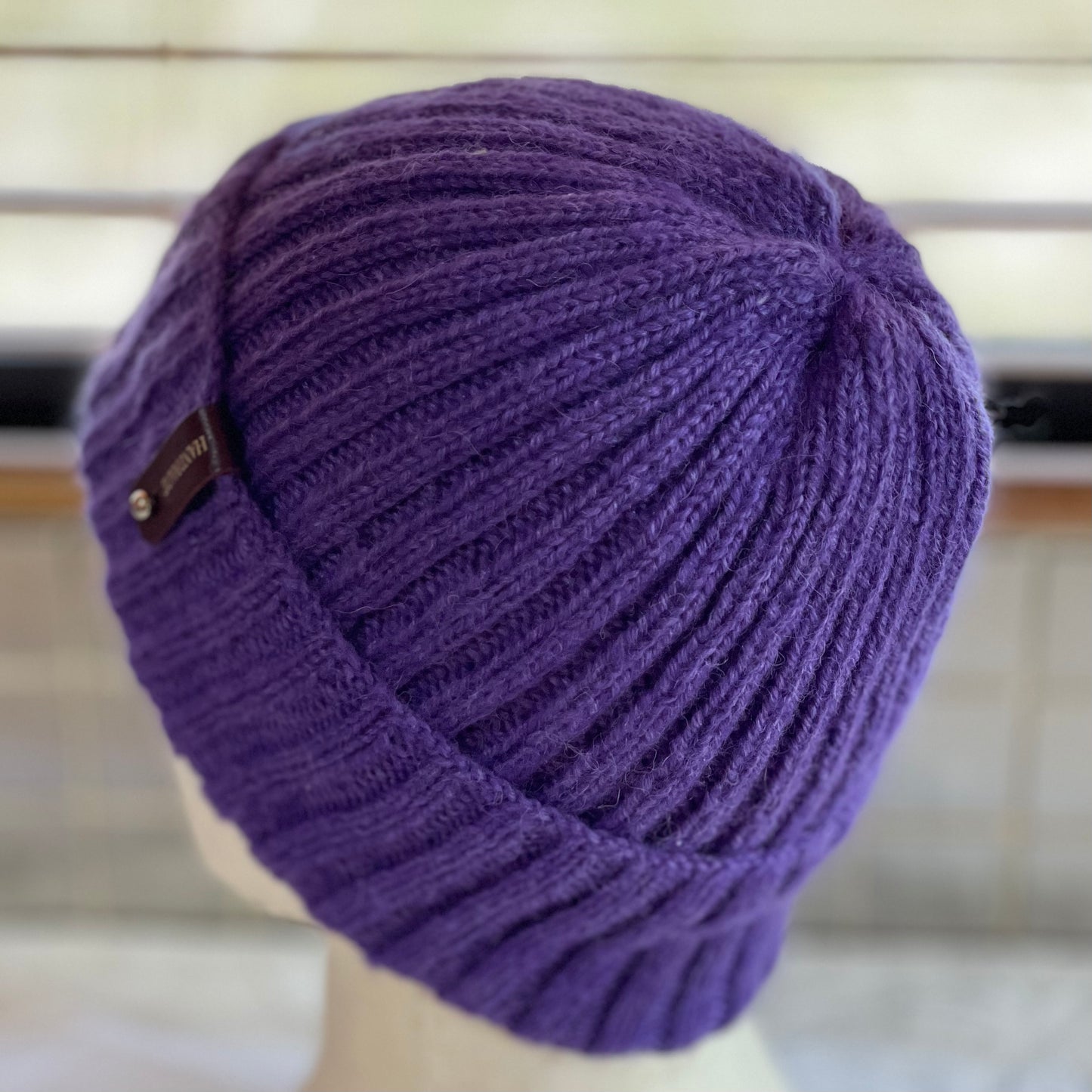 Cosy Comfort Classic Rib Hand Knitted Beanie
