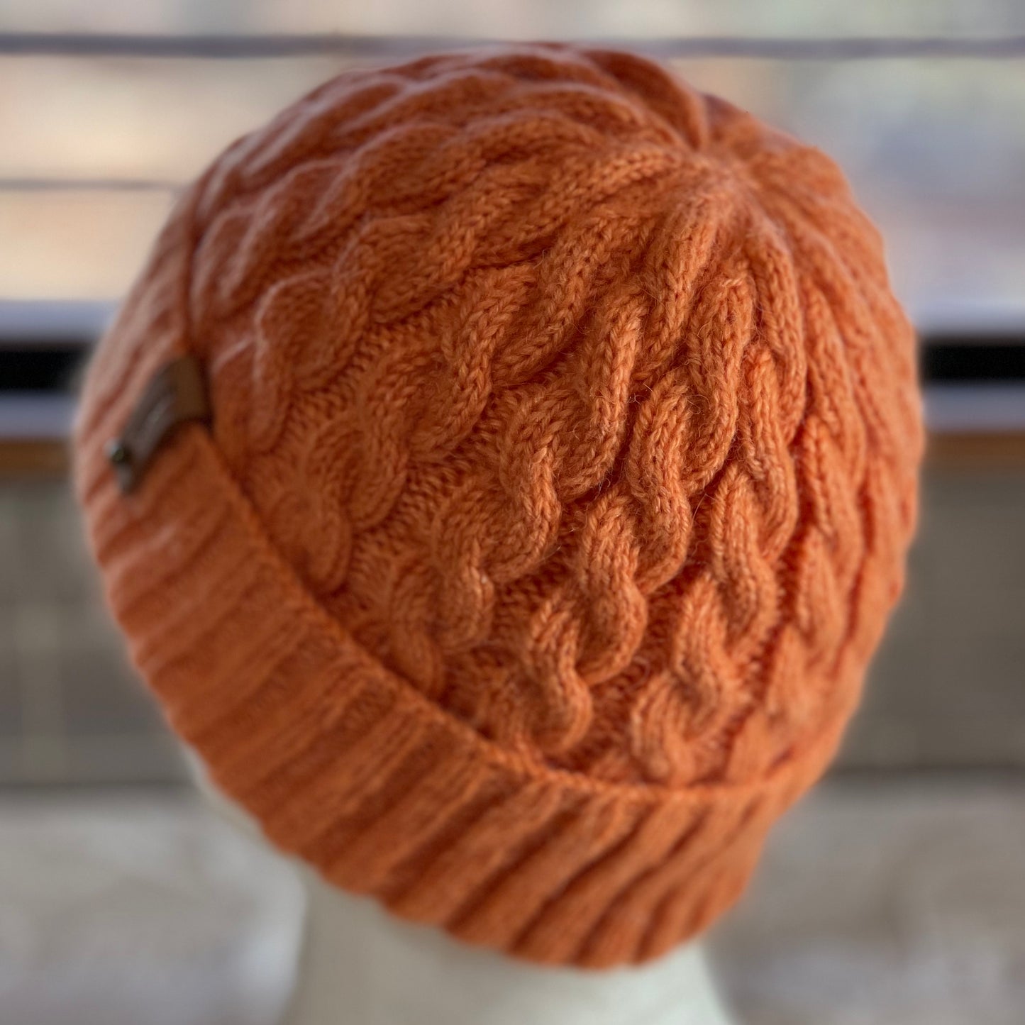 Cosy Comfort Classic Cable Hand Knitted Beanie