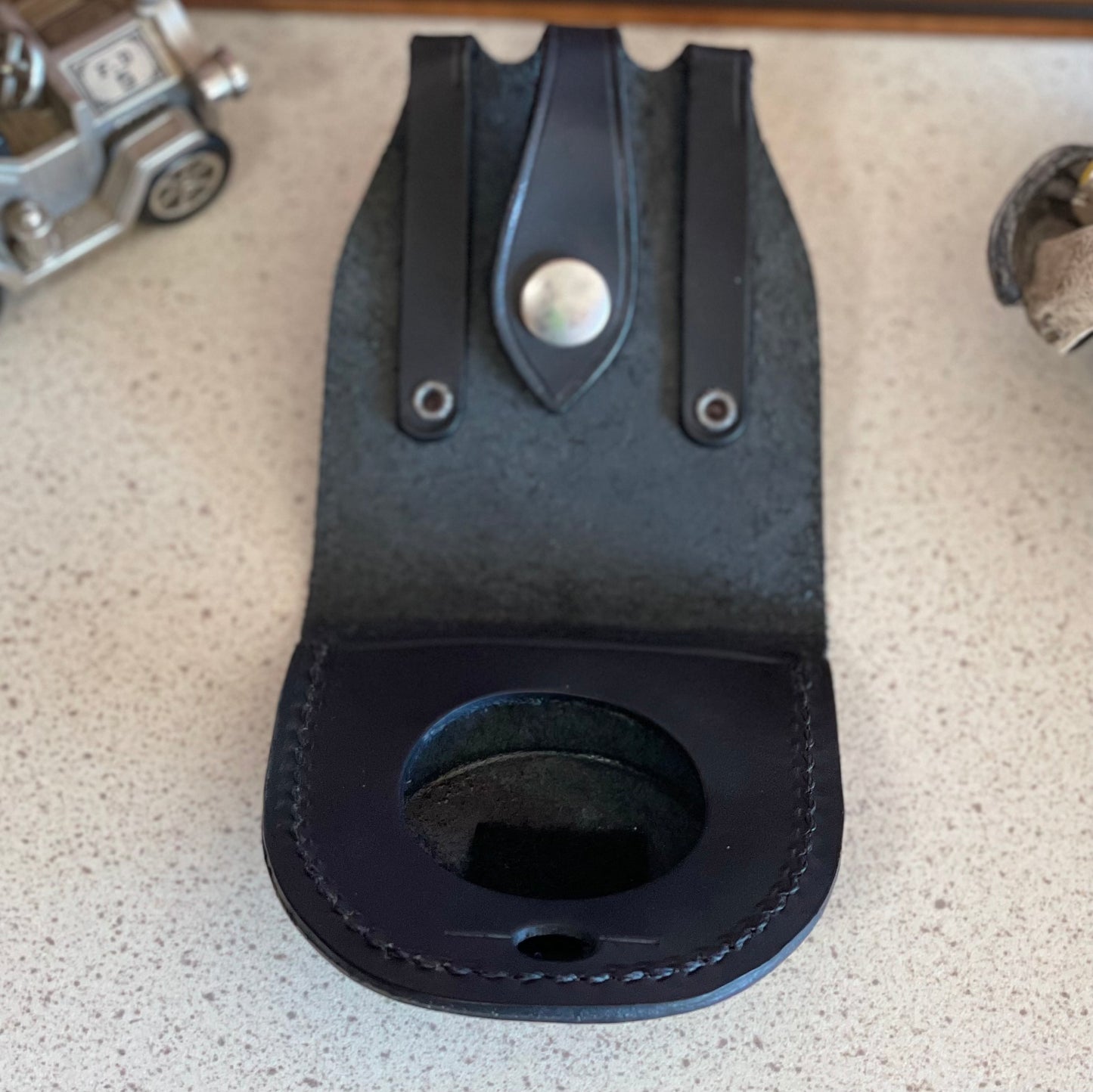 Hand Crafted Leather Fob Watch Case