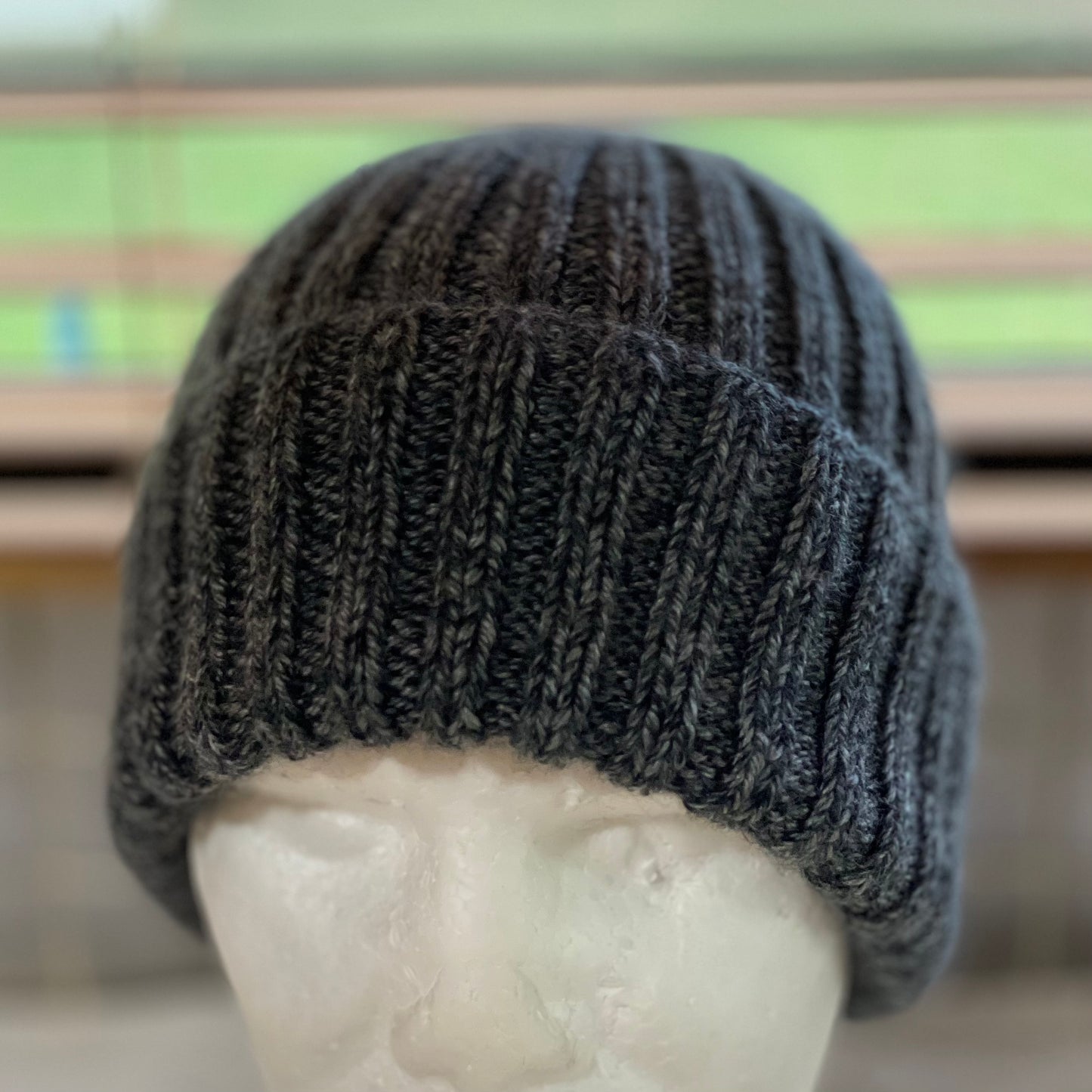 Heartland Classic Rib Hand Knitted Men's Beanie