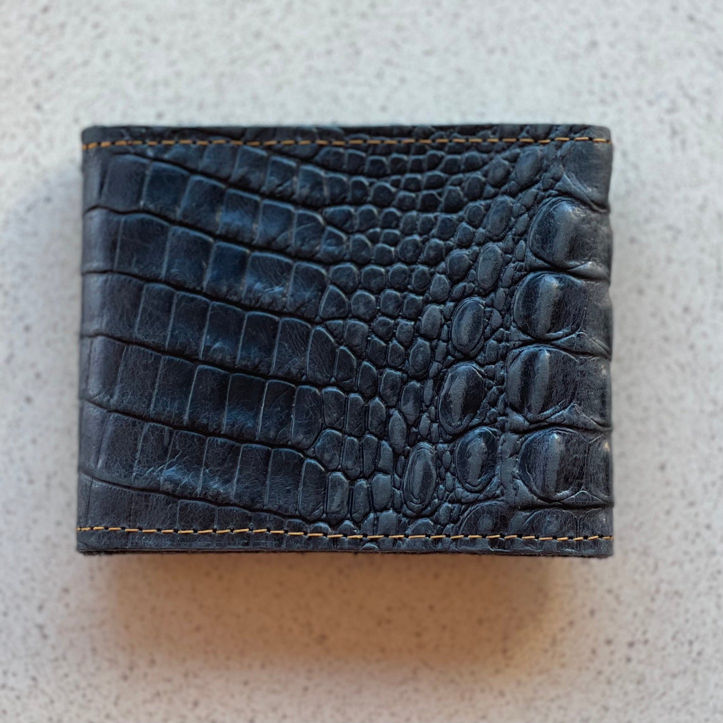 Hand Crafted Leather Wallet - Black