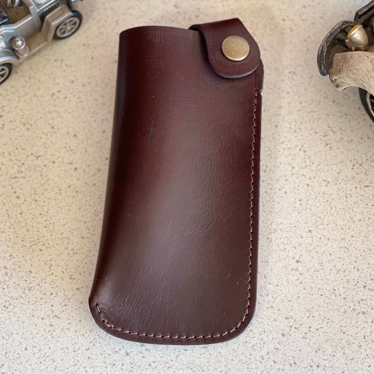 Hand Crafted Leather Glasses Pouch
