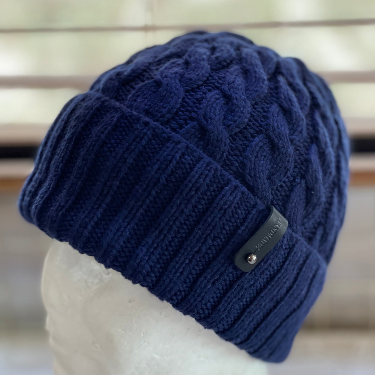 Dreamtime Classic Cable Australian Merino Hand knitted Beanie