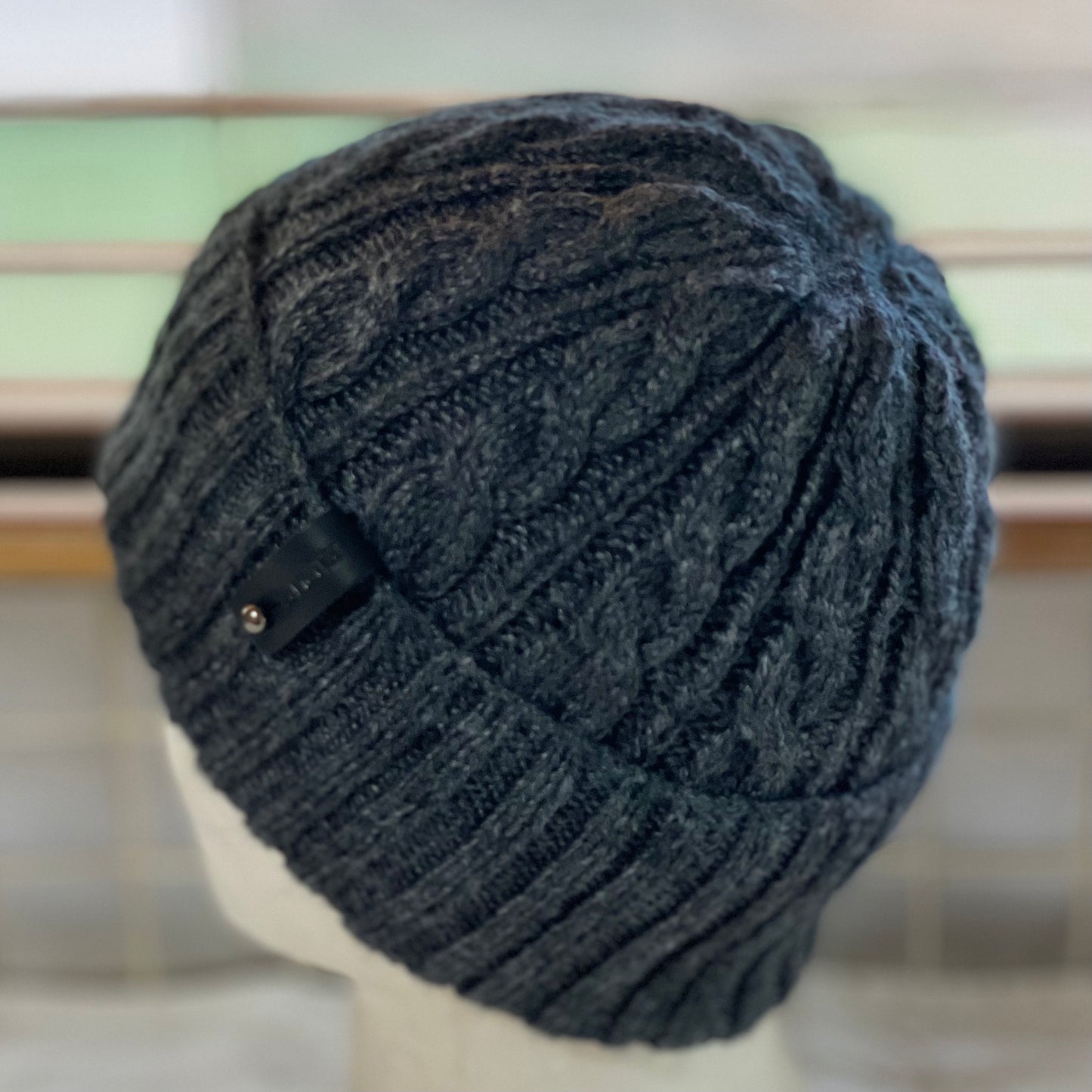 Arcadia Cable Pattern Hand Knitted Beanie