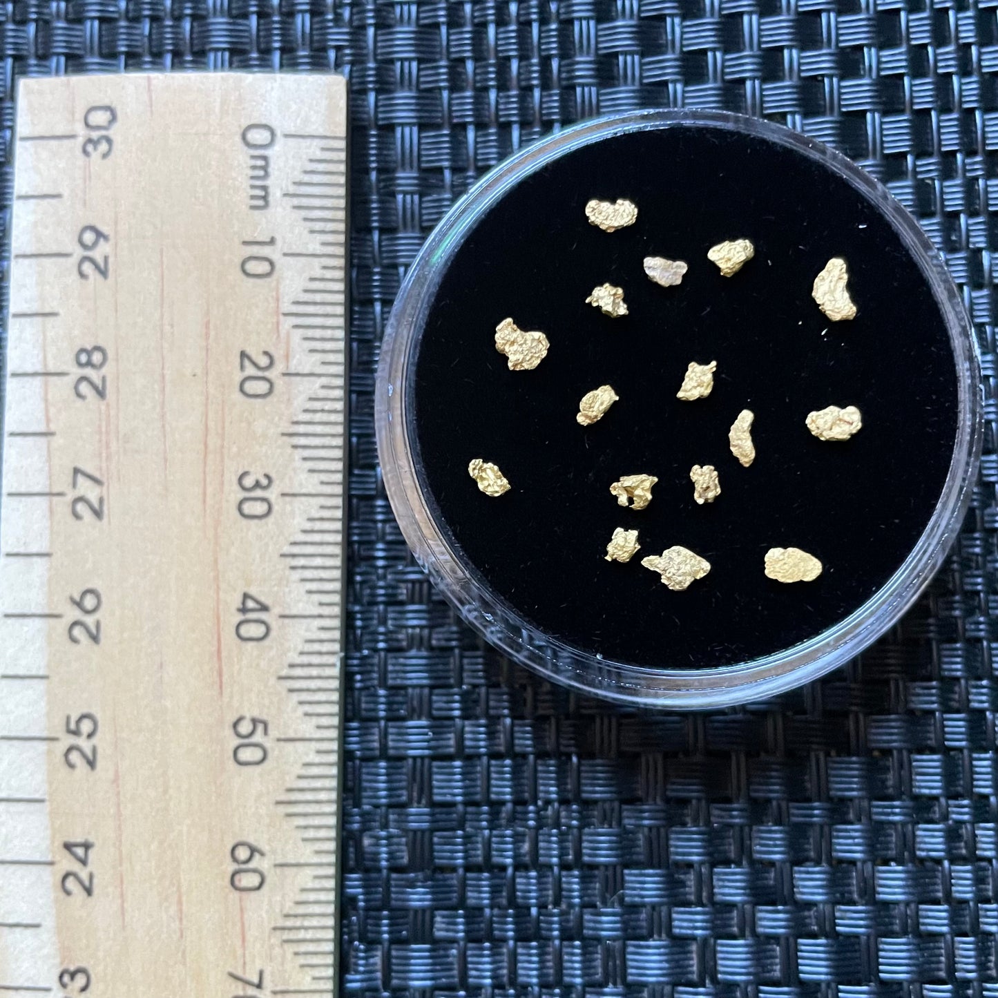 Natural Gold Nuggets 1.0 grams