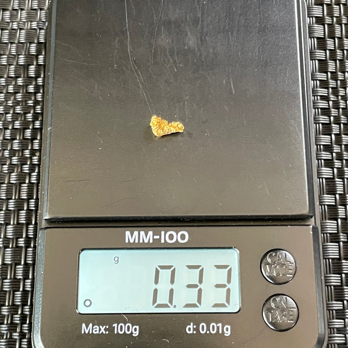 0.33 gram Natural Gold Nugget