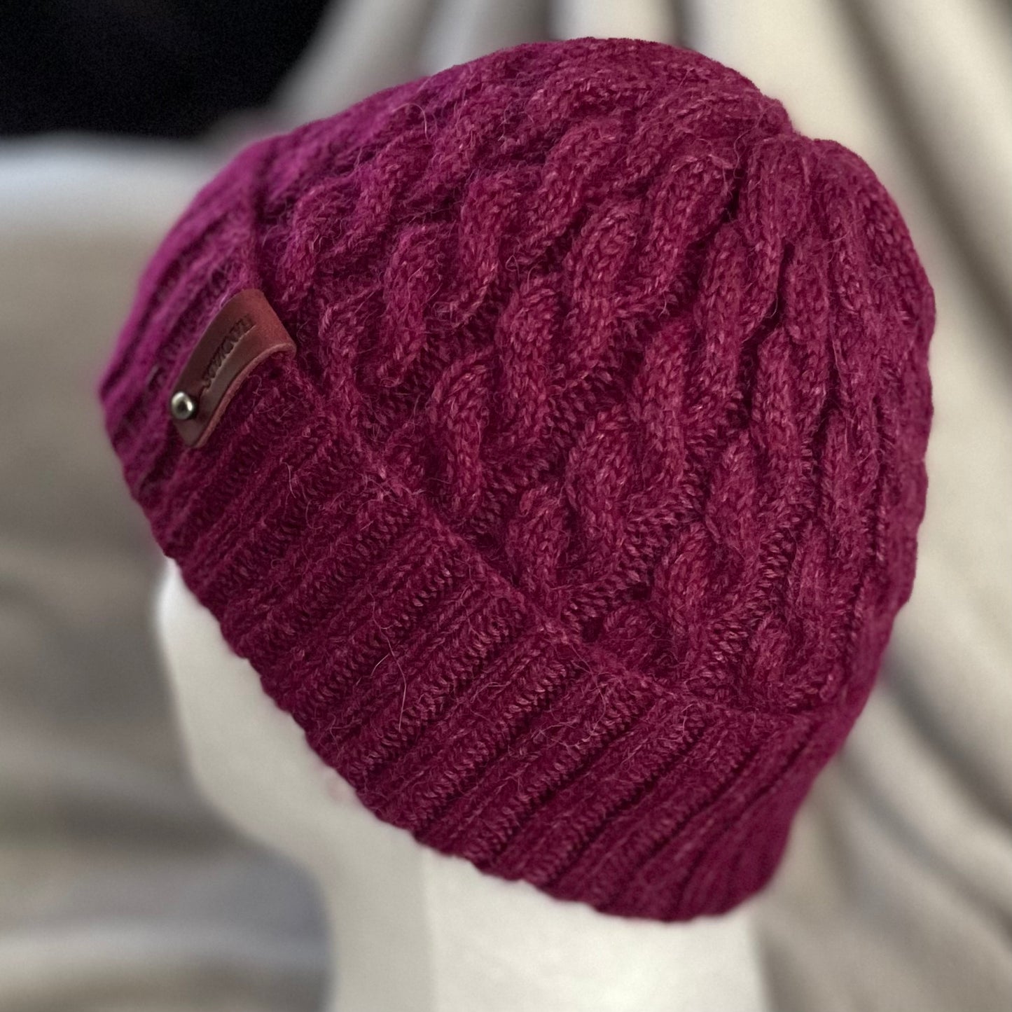 Cosy Comfort Classic Cable Hand Knitted Beanie