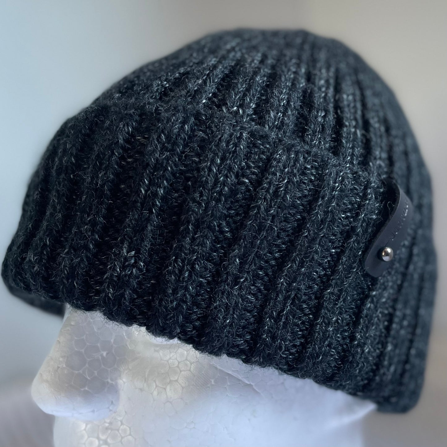 Heartland Classic Rib Hand Knitted Men's Beanie