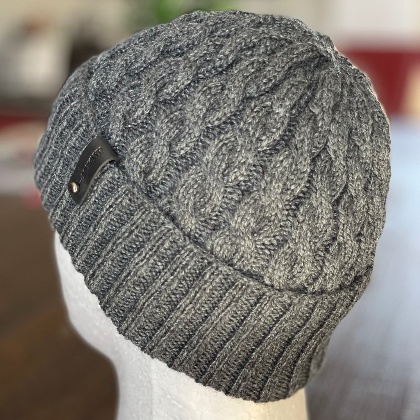Arcadia Classic Cable Hand Knitted Beanie