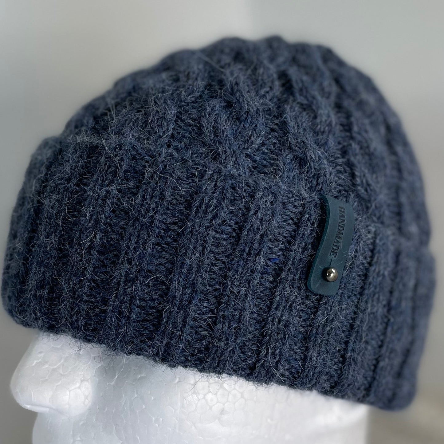 Heirloom Classic Cable Australian Alpaca Hand Knitted Beanie