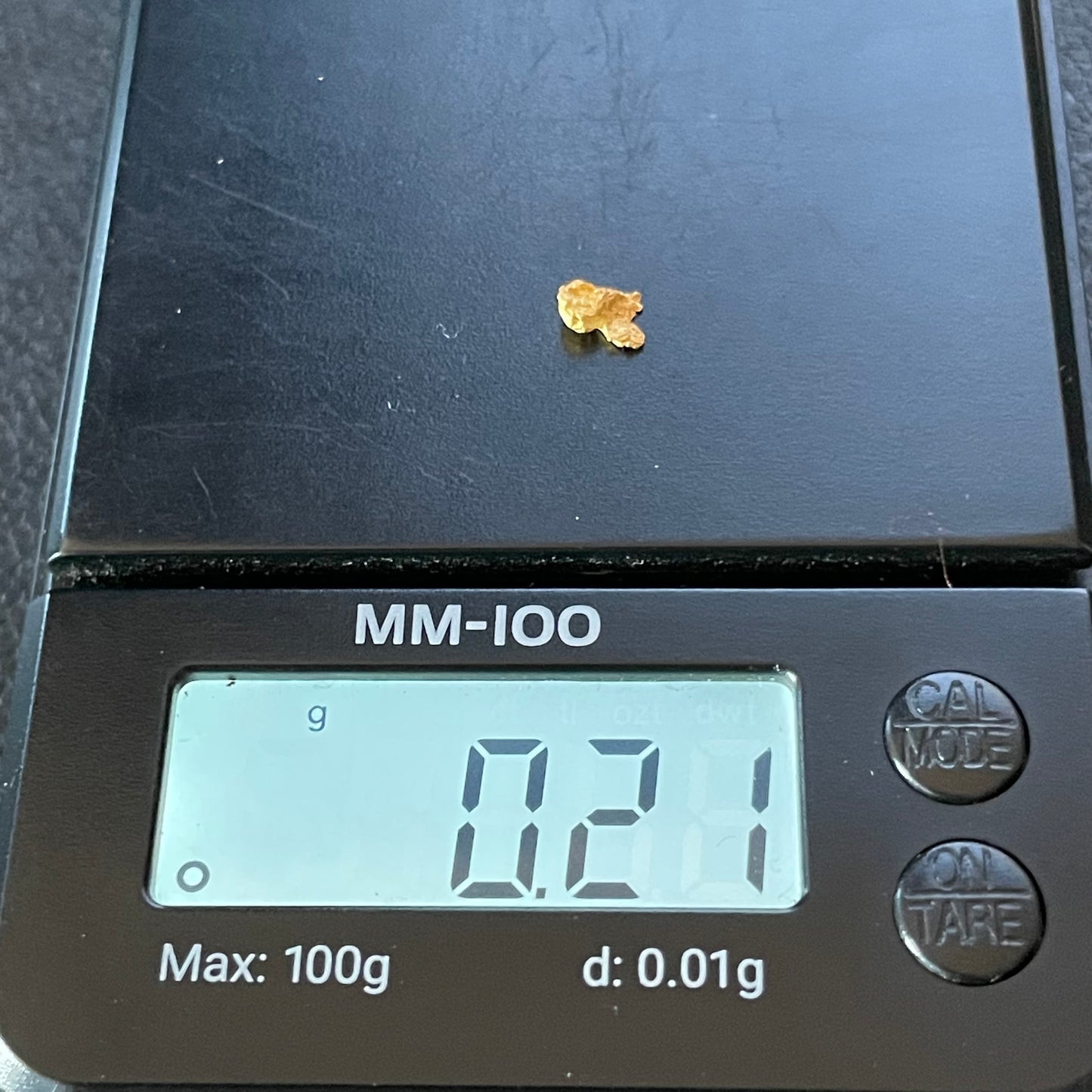 Natural Gold Nugget 0.2 gram