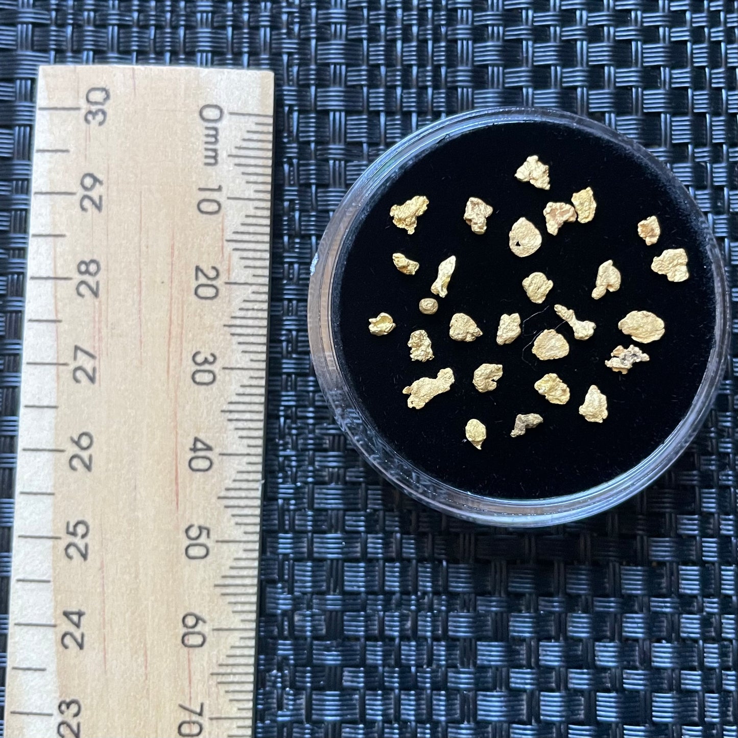 Natural Gold Nuggets 1.65 grams