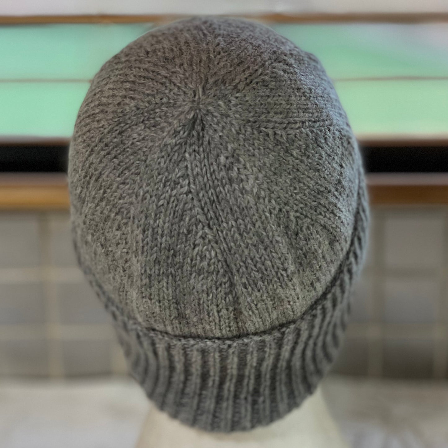 KeepSake Classic Hand Knitted Beanie - Silver