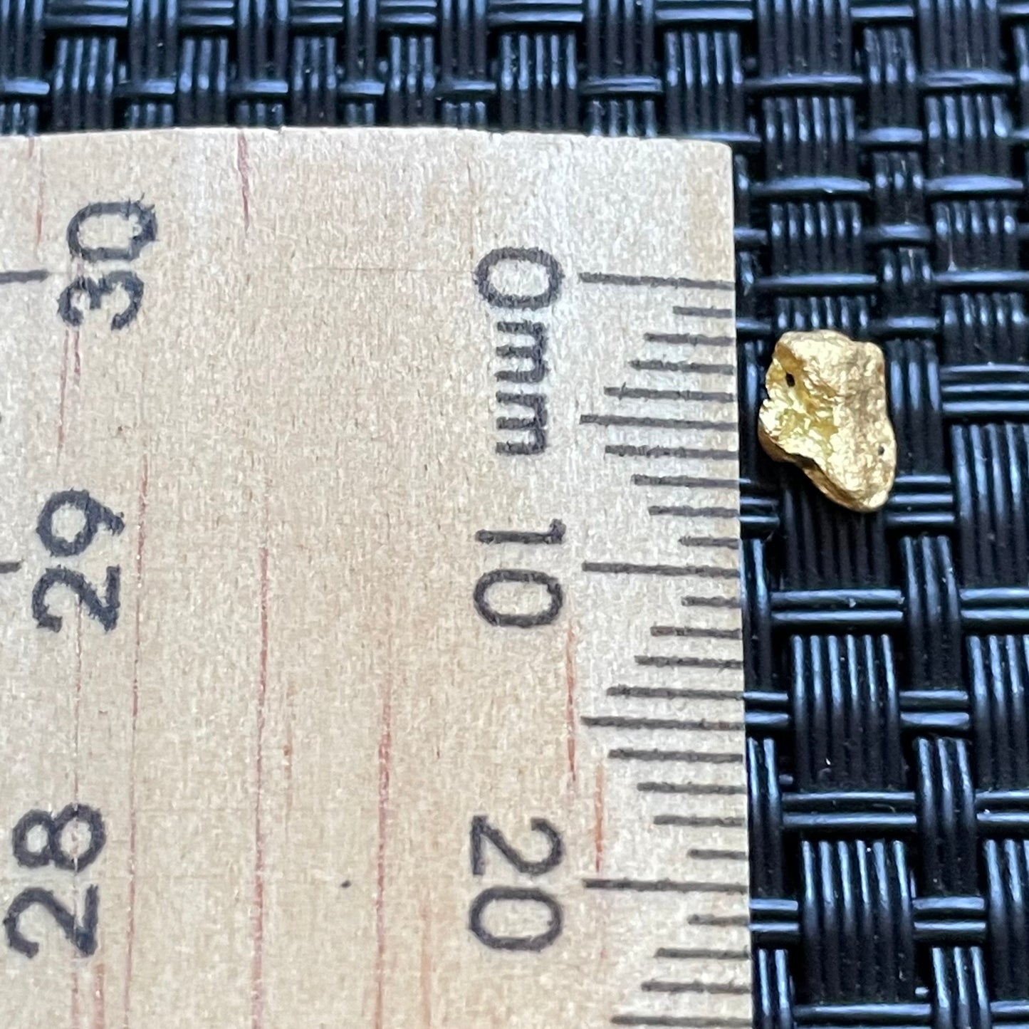 Natural 0.48 gram Hand Prospected West Australian Gold Nugget