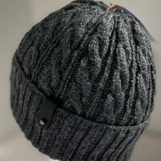 Arcadia Cable Pattern Hand Knitted Beanie