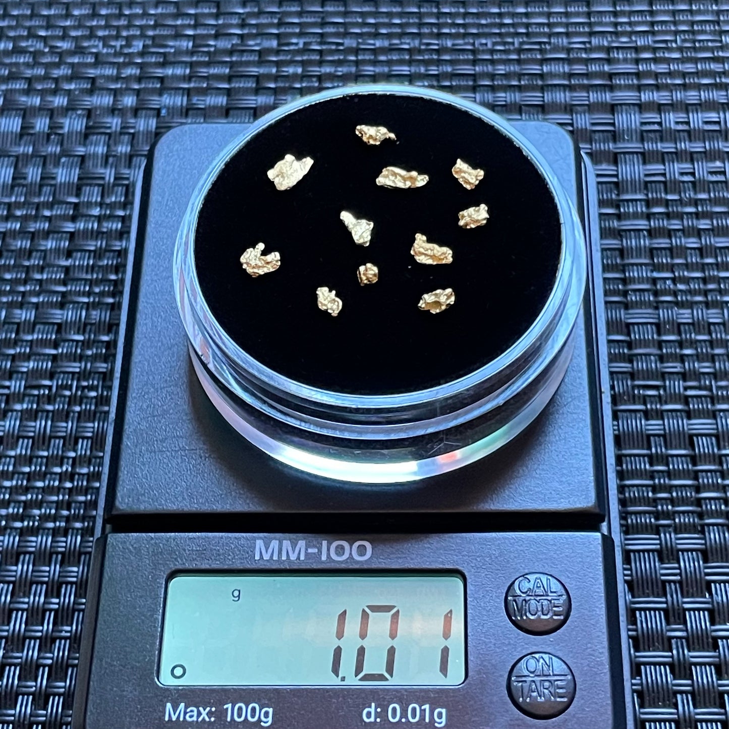 Natural 1 gram Parcel of Hand Prospected West Australian Gold Nuggets