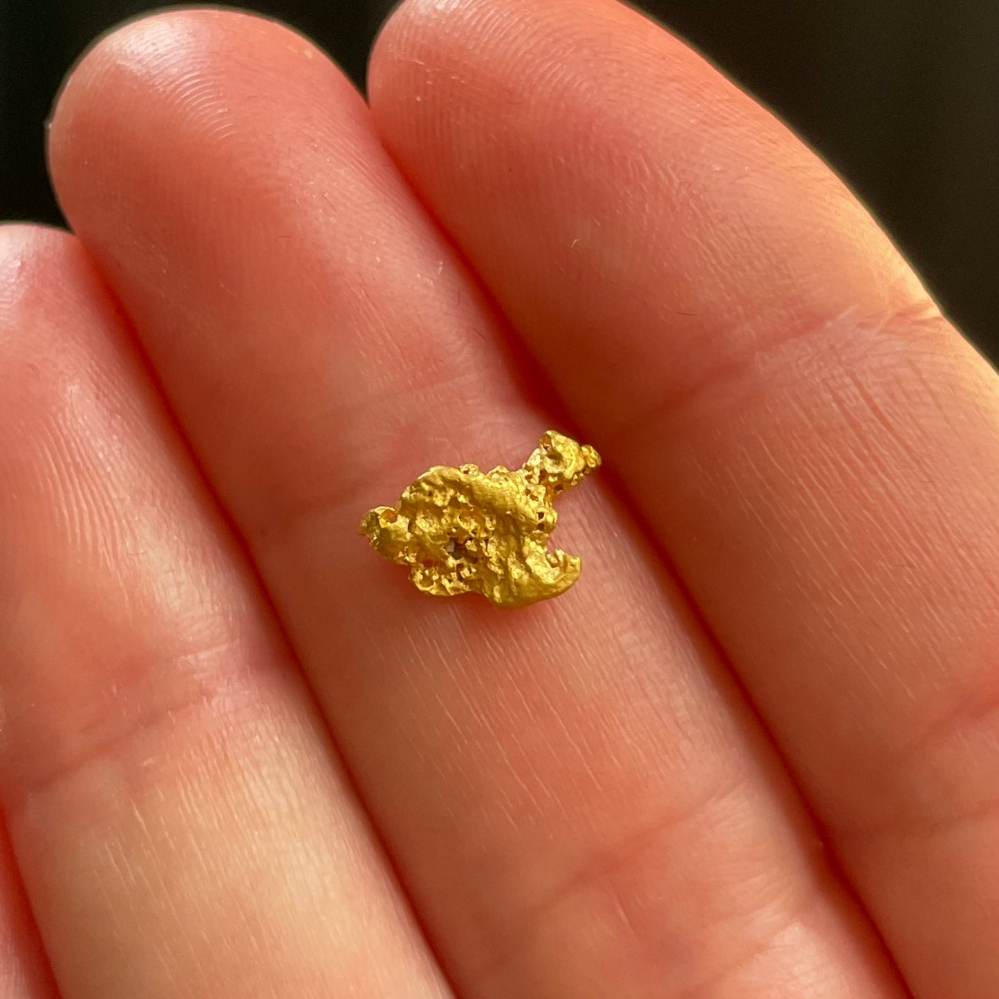 0.83 Gram Natural Gold Nugget