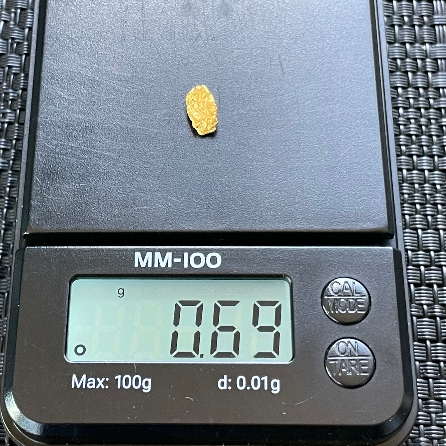 0.69 gram Natural Gold Nugget