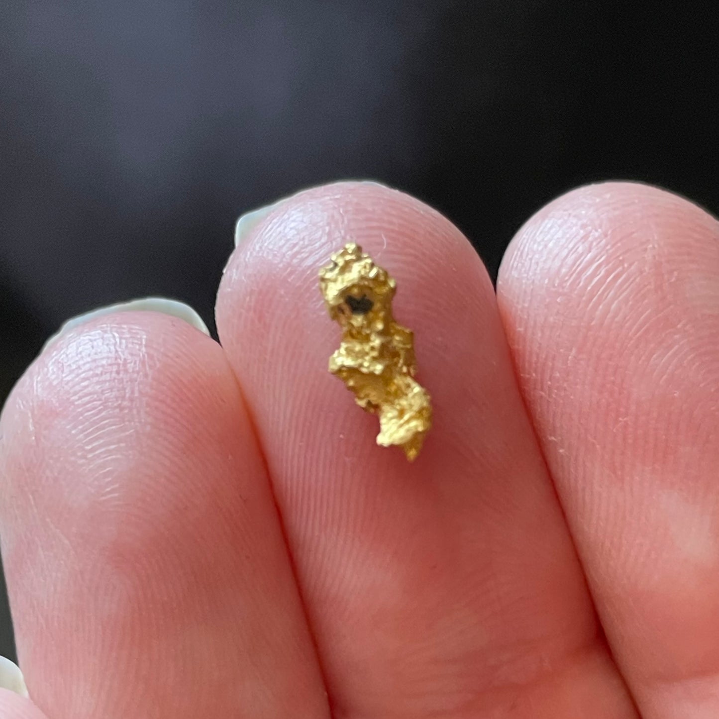 Natural Gold Nugget 0.6 grams