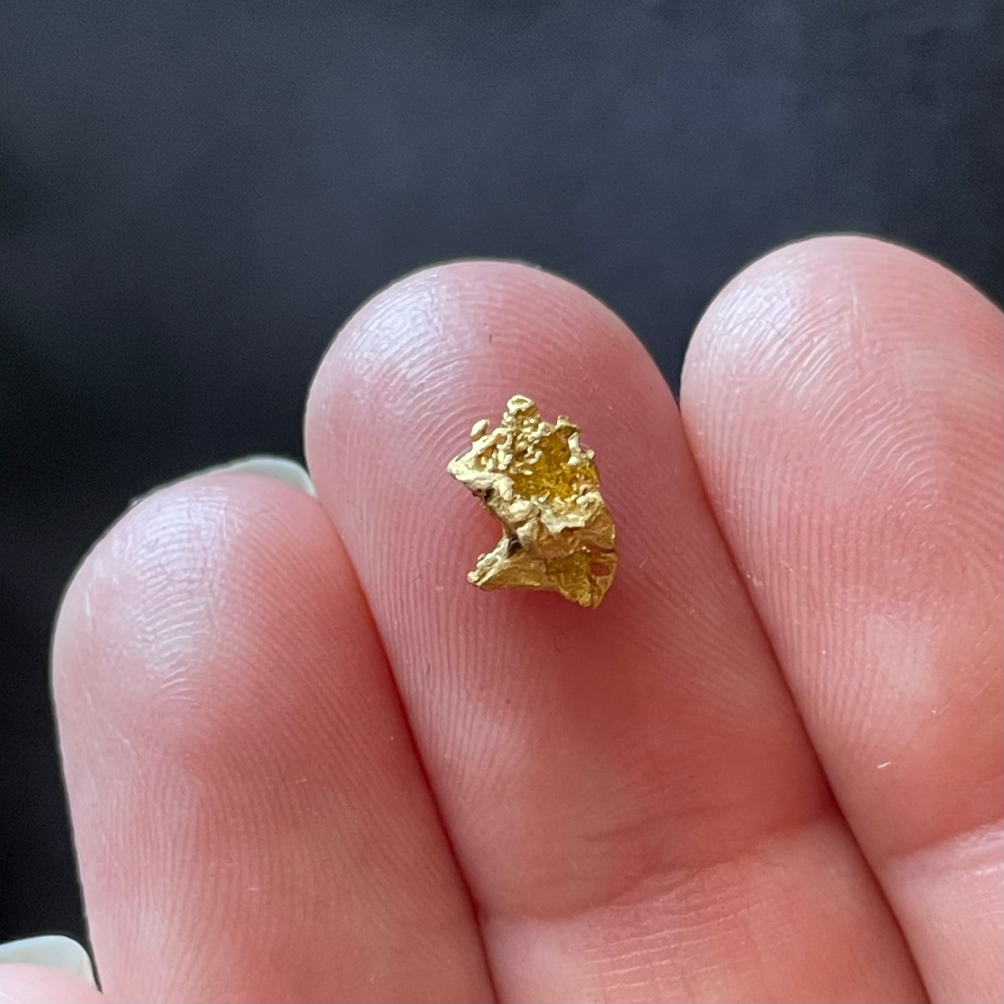 Natural Gold Nugget 0.53 grams