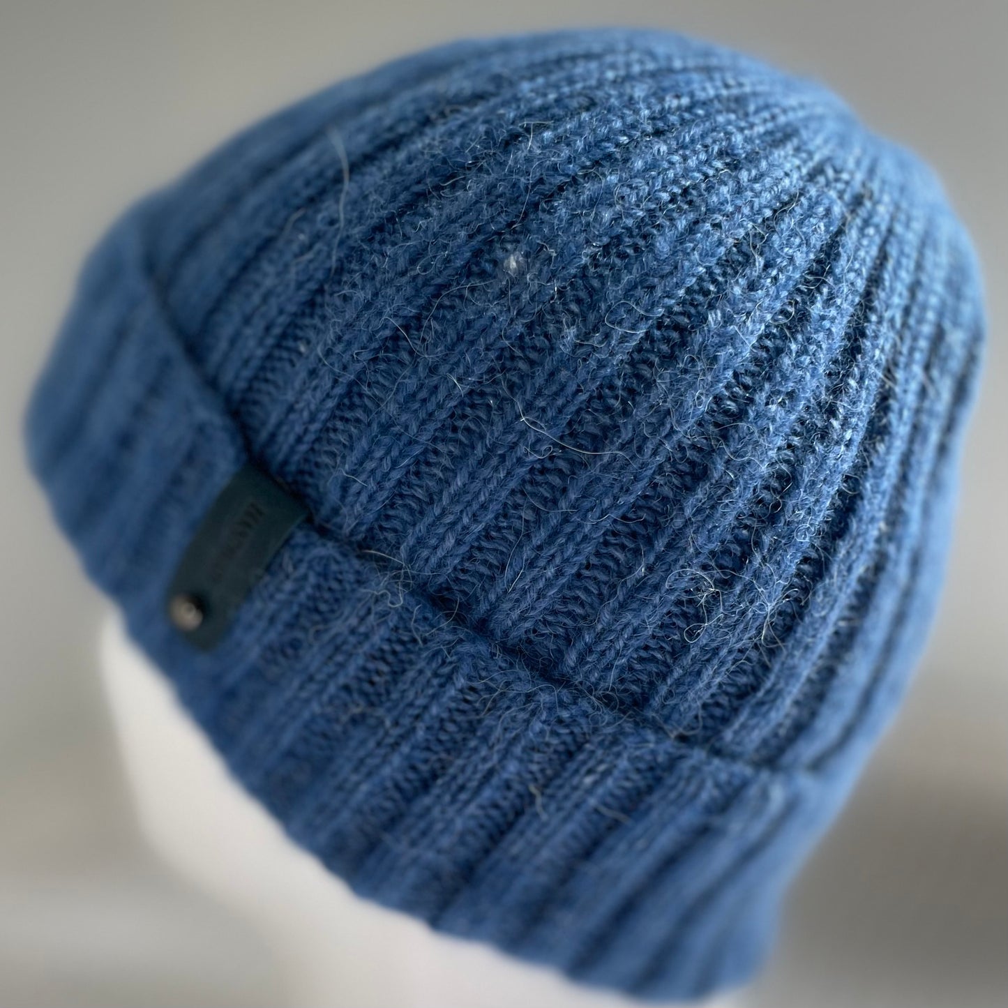Cosy Comfort Classic Rib Hand Knitted Beanie - Seabourne