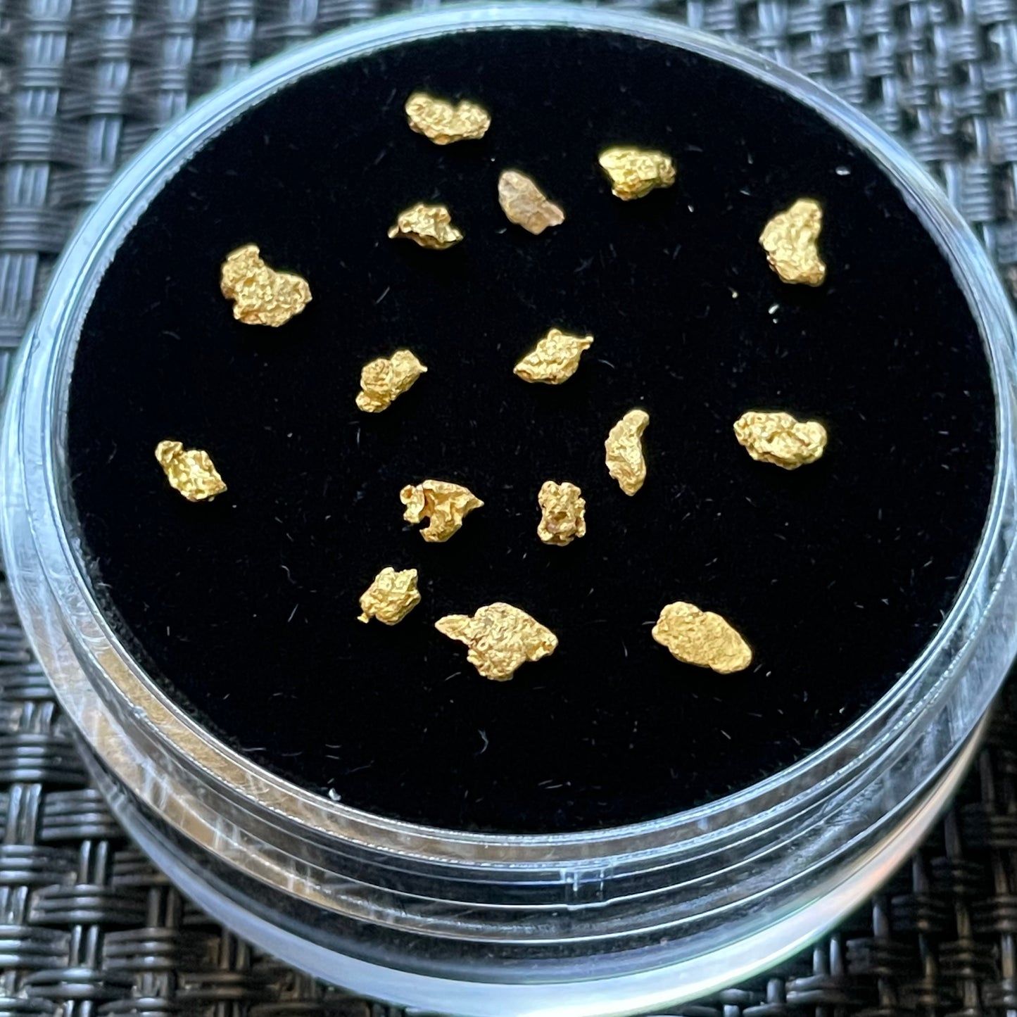 Natural Gold Nuggets 1.0 grams