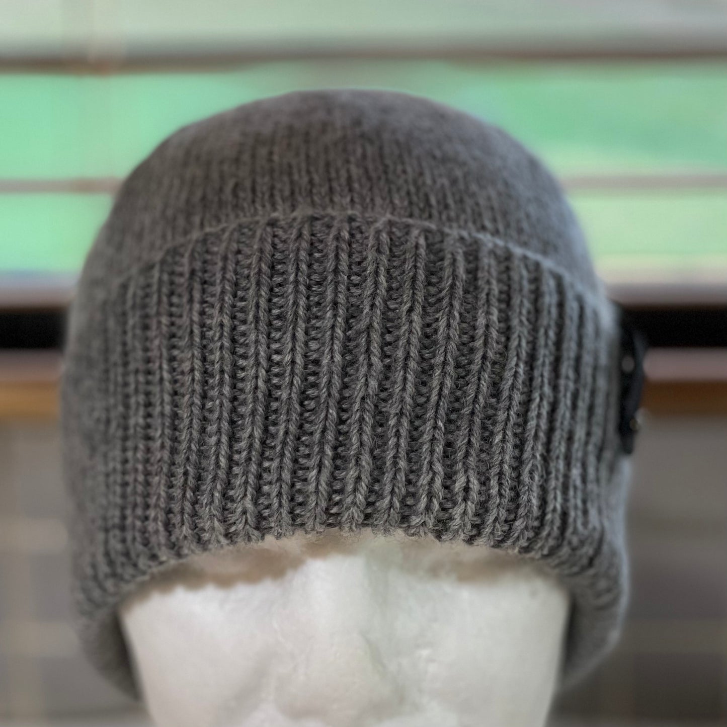 KeepSake Classic Hand Knitted Beanie - Silver