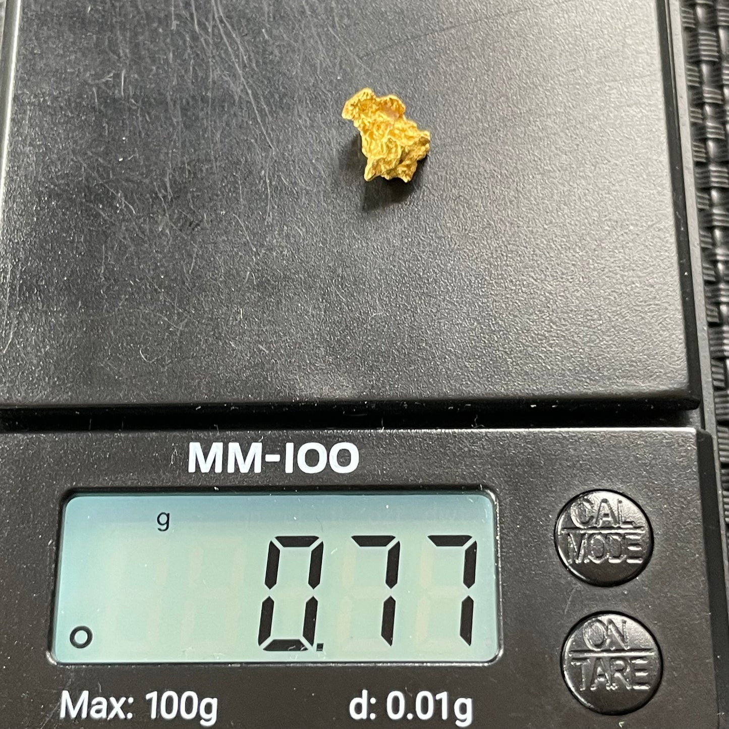 0.77 Gram Natural Gold Nugget