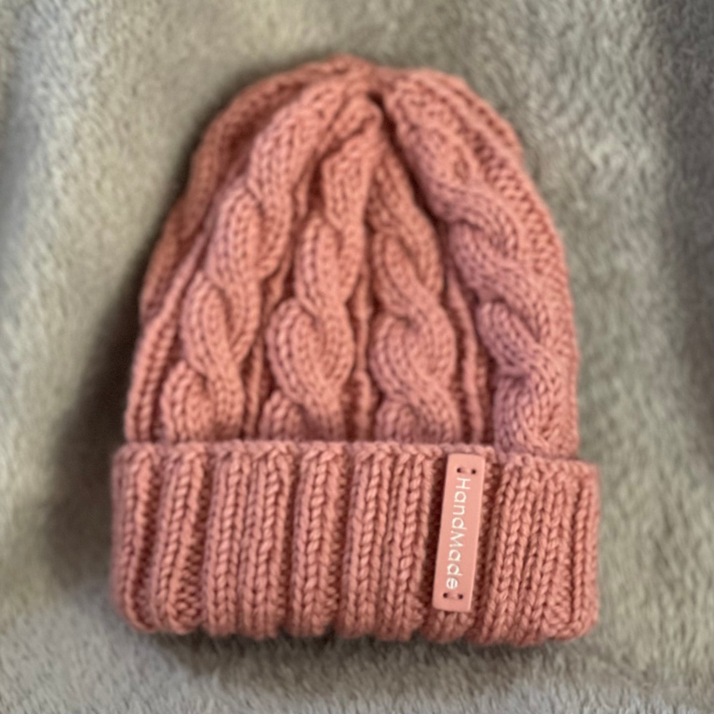 Dreamtime Australian Merino Hand knitted Baby Beanie